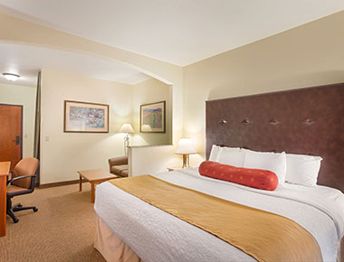Best Western Plus Ellensburg Hotel King Bed Room